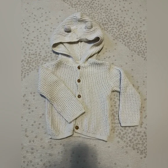 Knit Button Up Sweater - Picture 2 of 7